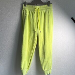 Lululemon Athletica Bright Yellow Joggers